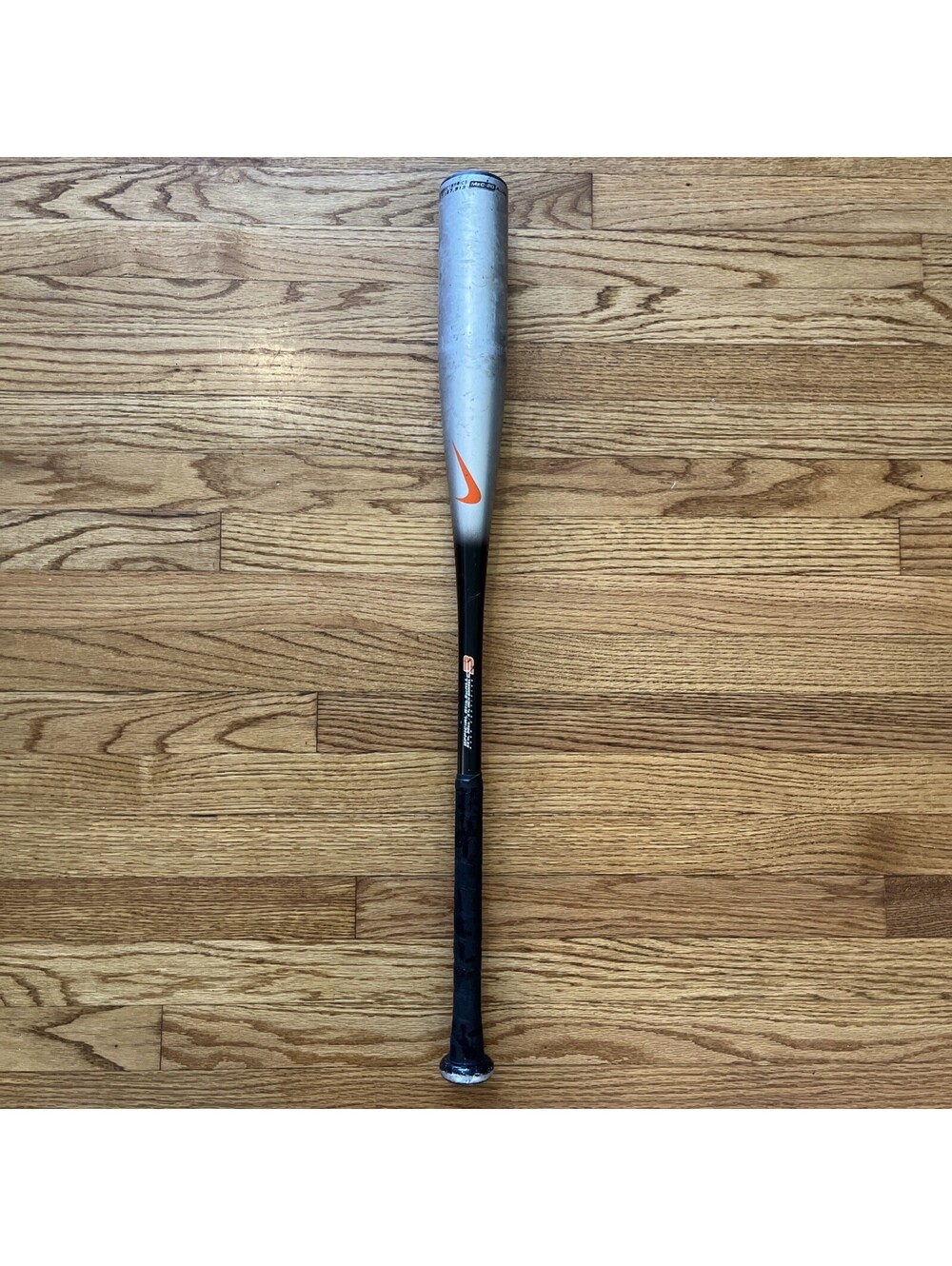 Nike Aero Show BESR Baseball Bat 33/30 MEC-20 Alloy Aero Cap Orange Swoosh RARE